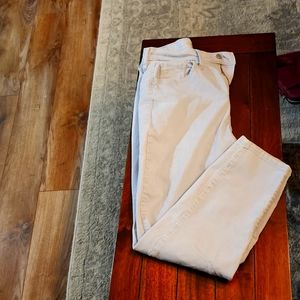 Light Blue Corduroy Levi Jeans